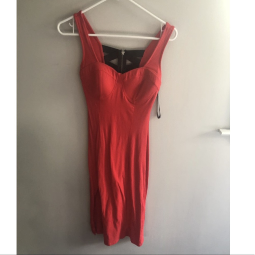 Red dress
